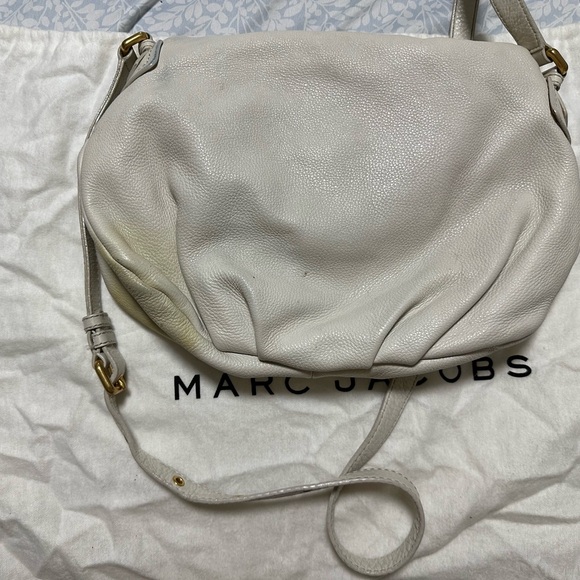 Marc Jacob’s Messenger Crossbody Double Flap Double Zipper Space - Picture 2 of 4